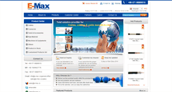 Desktop Screenshot of e-max.cc